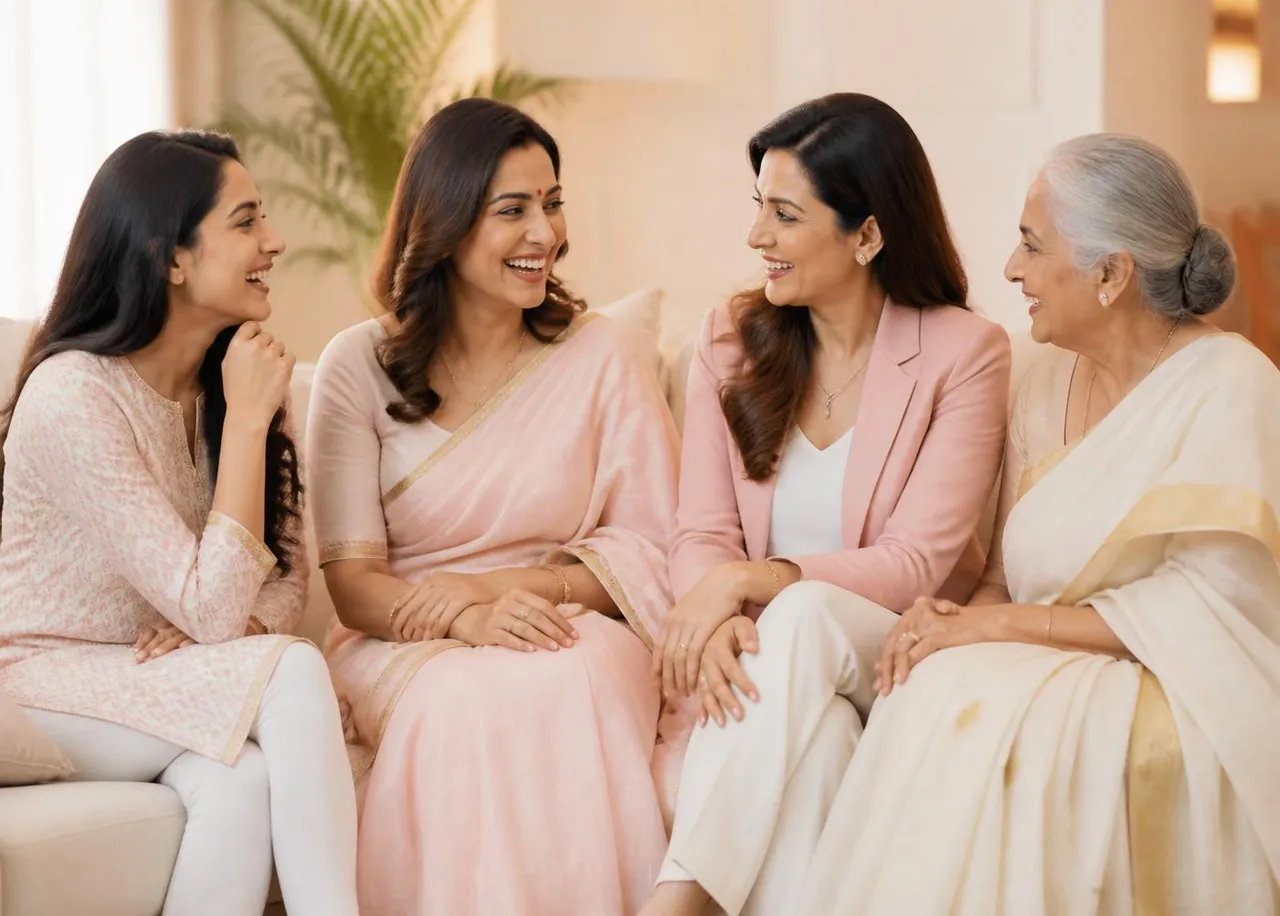 Women supporting each other